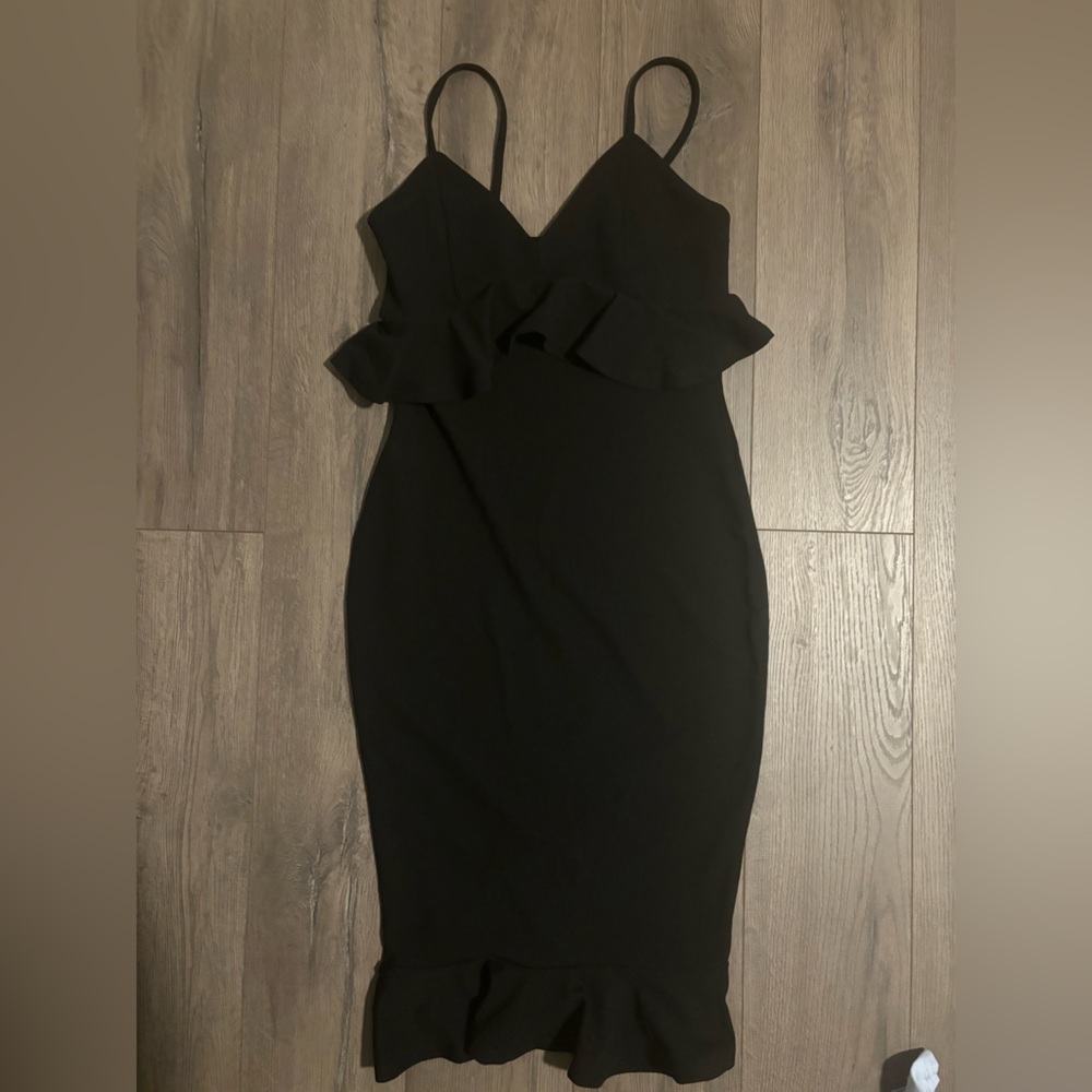 Black Midi dress
